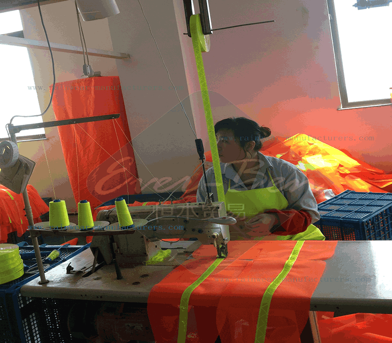high visibility vest production manufactory